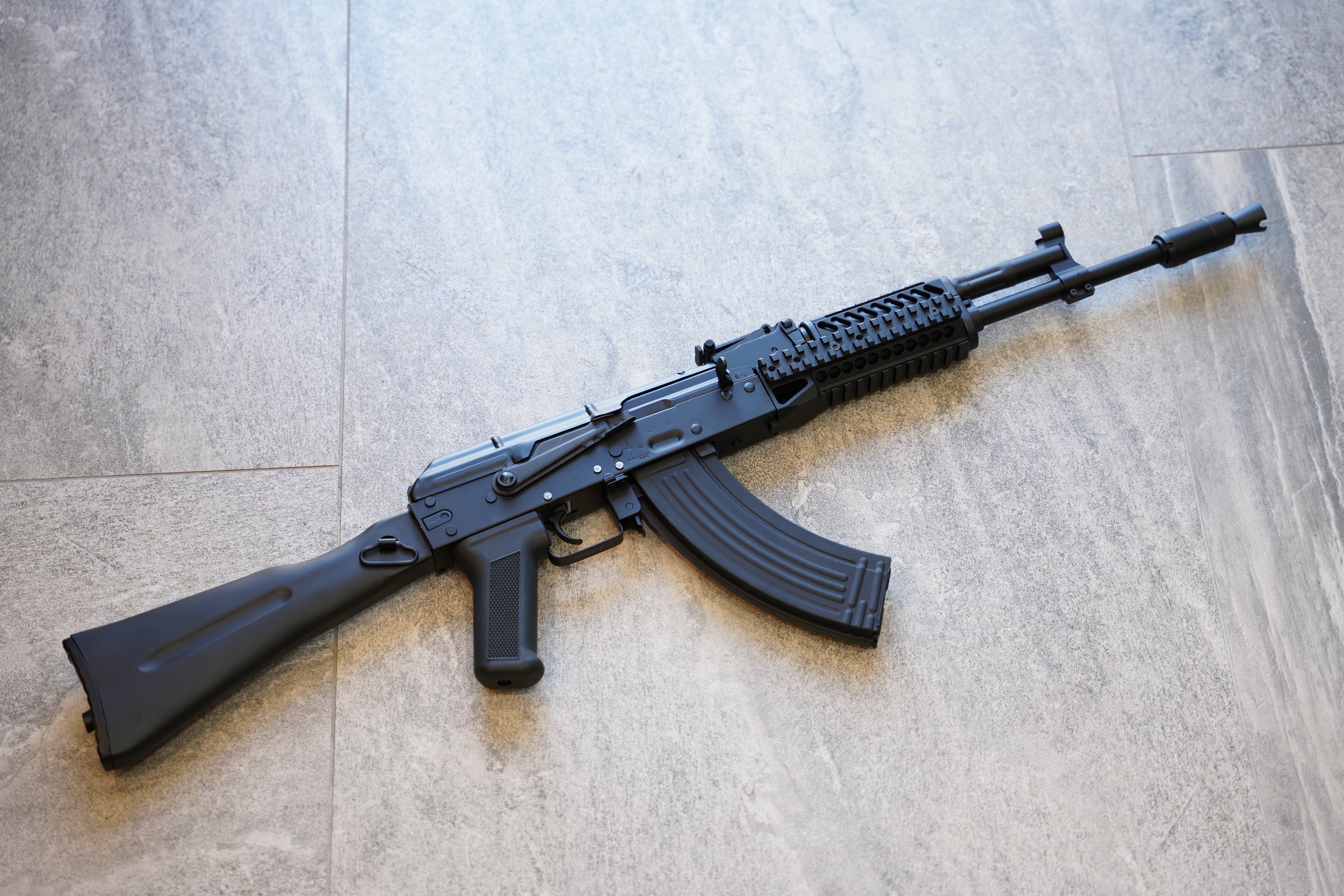 AK-105 Zenitco Style Full Metal Gel Blaster Replica with Top Rail