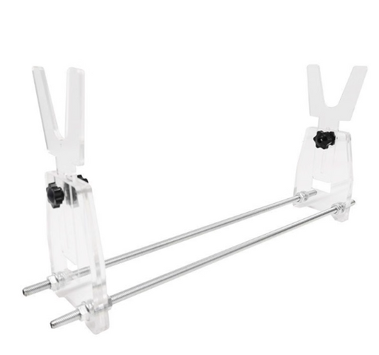 Clear Polycarbonate Display Stand – For Gel Blasters or Light Sabres