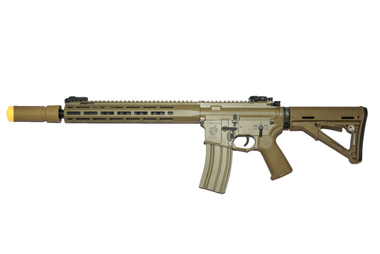 E&C KAC KS-1 with suppressor AEG EC-312 DE Gel Blaster Replica