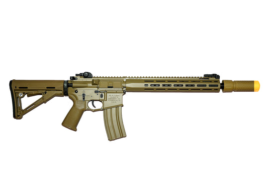 E&C KAC KS-1 with suppressor AEG EC-312 DE Gel Blaster Replica