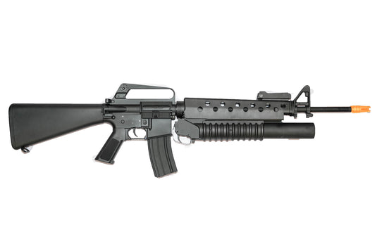 E&C M16 WITH M203 EC-703 Gel Blaster Replica
