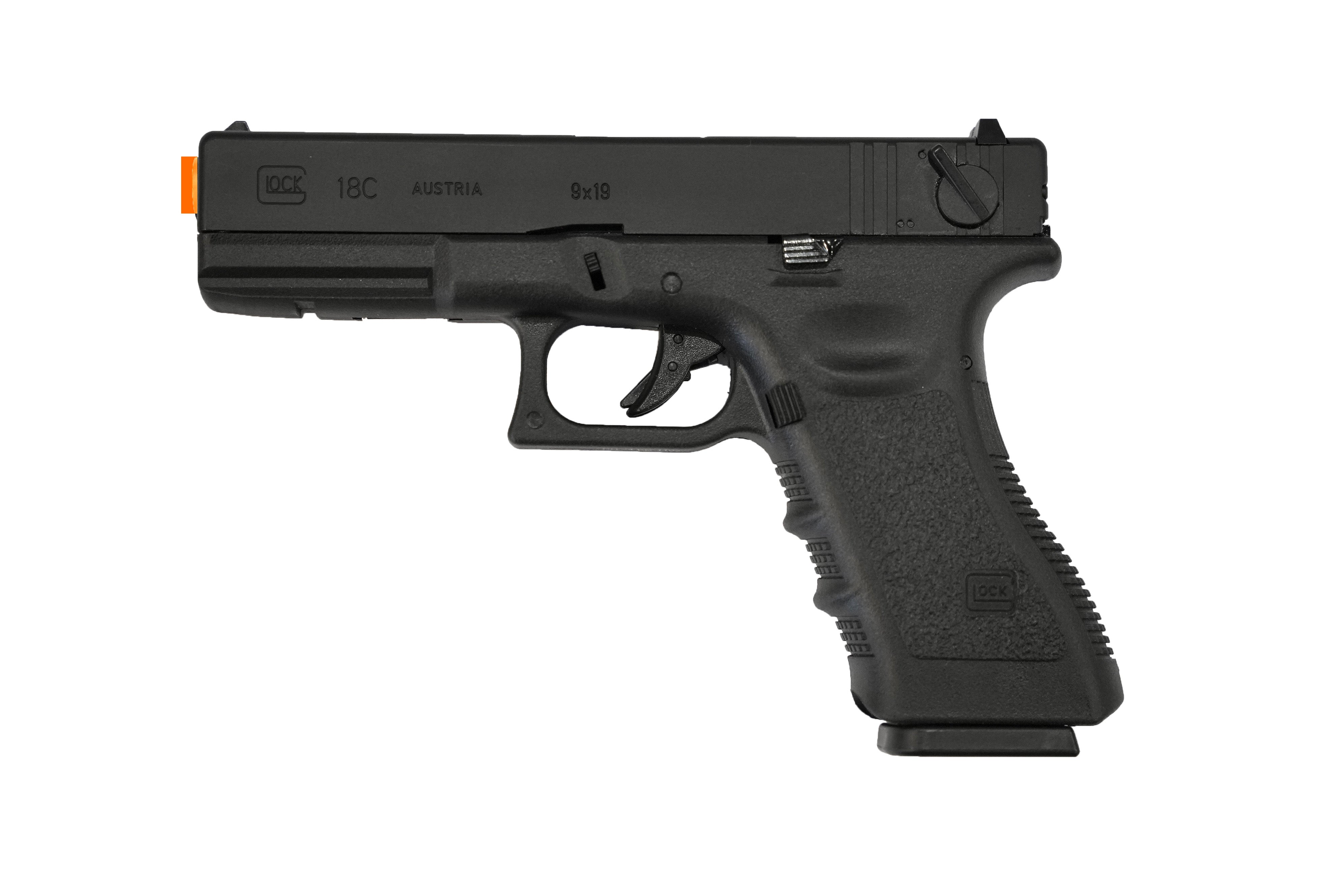 E&C Glock 18C Gas Blowback Pistol Gel Blaster REPLICA EC