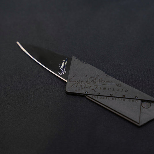 Iain Sinclair CardSharp Travel Wallet Knife