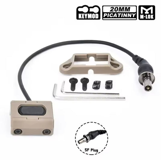 Mod Style M-Lok/Picatinny Wire Switch SF Plug DE