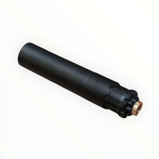 Rugged Obsidian Full Metal Gel Blaster Suppressor Replica