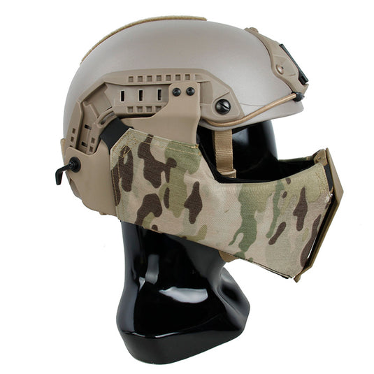TMC Mandible Face Mask for highcut helmet