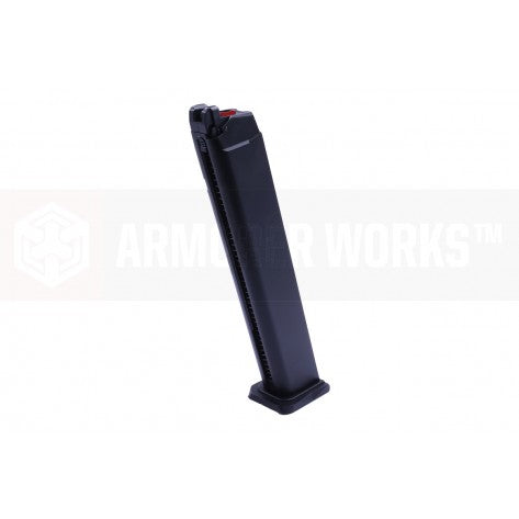 AW CUSTOM™- VXMG04 EXTENDED GREEN GAS MAGAZINE- BLACK