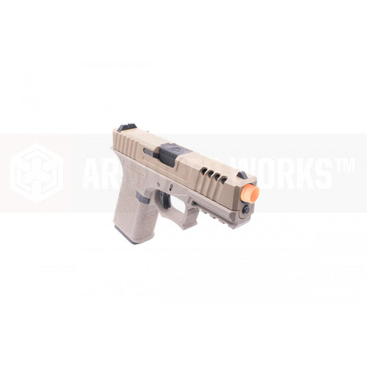 AW CUSTOM™ - VX8401 Compact Size Full Auto Glock GBB Pistol Gel Blaster Replica
