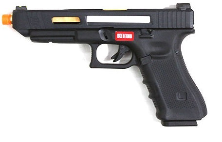 SAI INNOVATIONS™ / EMG -BLU TIER ONE COMPETITION GEL BLASTER REPLICA GOLD & BLACK