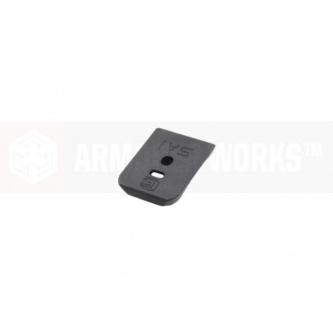 EMG / SALIENT ARMS INTERNATIONAL™ BLU MAGAZINE BASE PLATE FOR GAS / CO2 MAGAZINE SA-BP0200