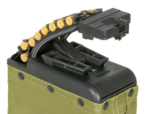 A&K Cybergun SP SYSTEM MK46 NUTSACK 1500 ROUND BOX MAGAZINE (ONLY FITS ON SP SYSTEM MK46)