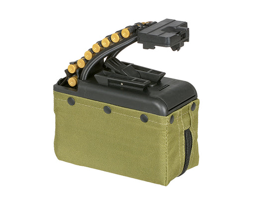 A&K Cybergun SP SYSTEM MK46 NUTSACK 1500 ROUND BOX MAGAZINE (ONLY FITS ON SP SYSTEM MK46)