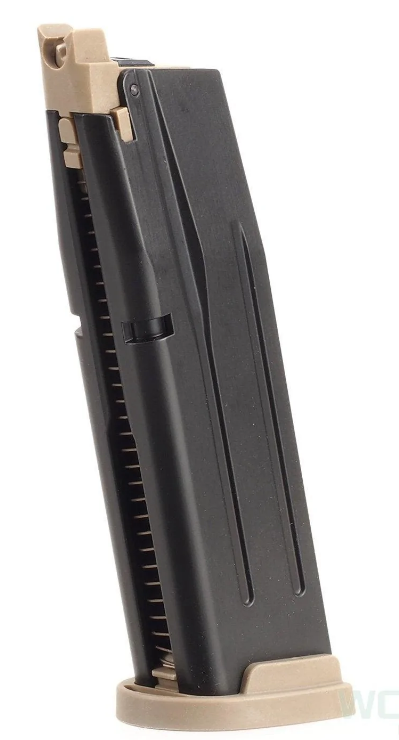 AW CUSTOM™ - Sig Sauer - M18 Green gas magazine - BLACK & TAN