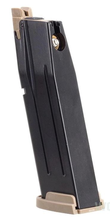 AW CUSTOM™ - Sig Sauer - M18 Green gas magazine - BLACK & TAN