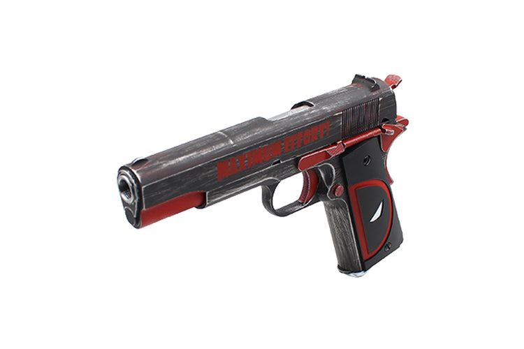 AW Custom NE22 Series Maximum Effort Deadpool 1911 GBB Pistol