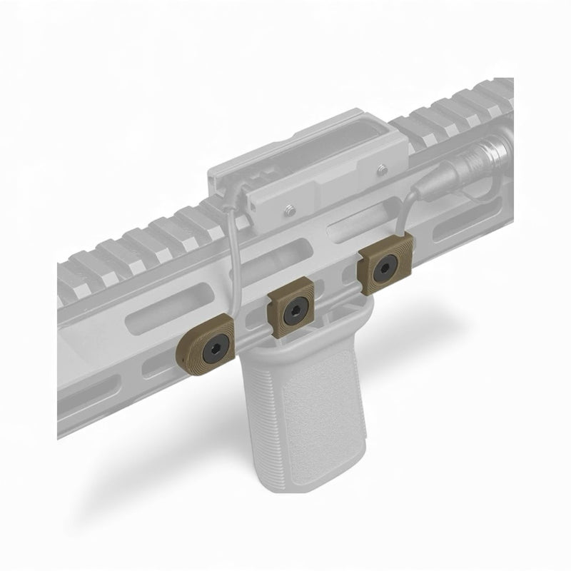 Load image into Gallery viewer, MLOK Wire Cable Management Tan
