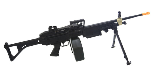 A&K Cybergun FN Licensed M249 MK1 MINIMI SAW FULL METAL GEL BLASTER REPLICA AEG Machine Gun