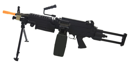 A&K Cybergun FN Licensed M249 MK2 PARA MINIMI SAW FULL METAL GEL BLASTER REPLICA AEG Machine Gun