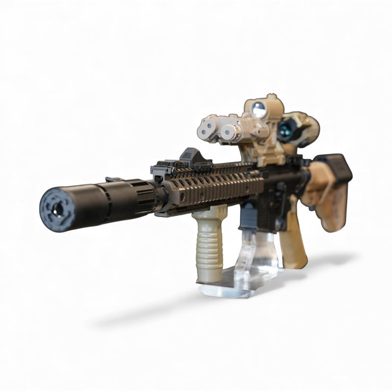 Load image into Gallery viewer, CGS HELIOS Ti Full Metal Gel Blaster Suppressor Replica
