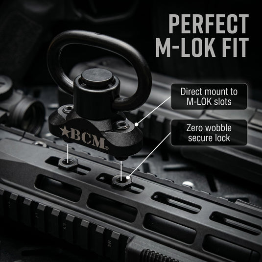 BCM M-LOK Quick Detachable Sling Mount
