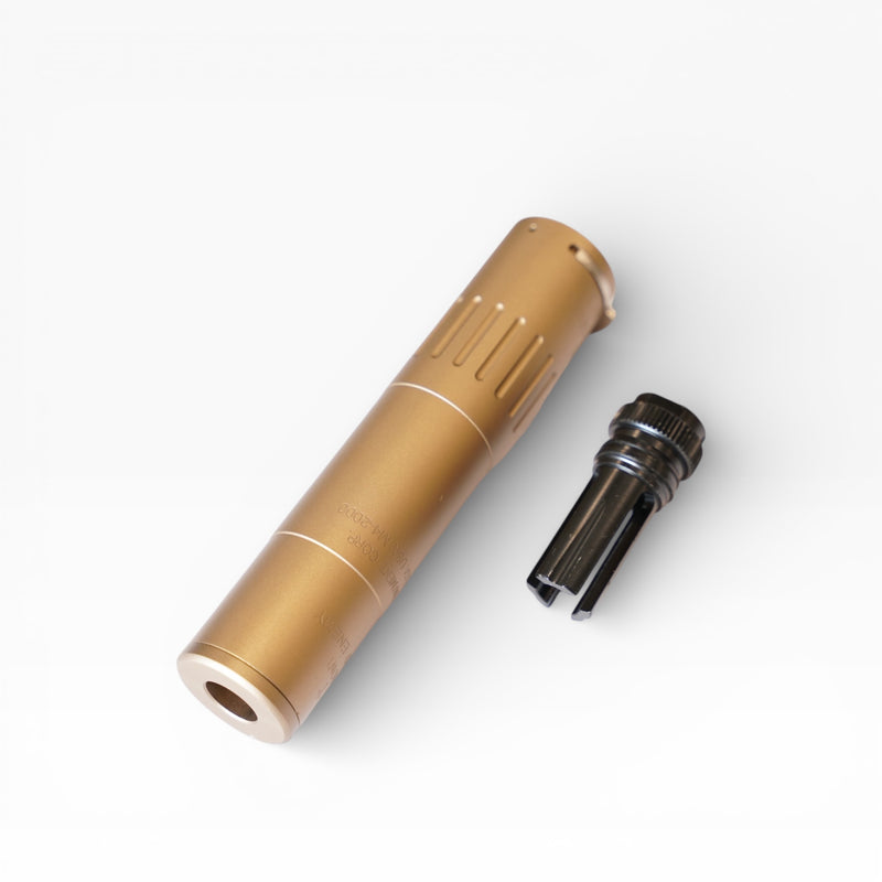 Load image into Gallery viewer, AAC M4-2000 Quick Detach Suppressor for Gel Blaster [Tan]
