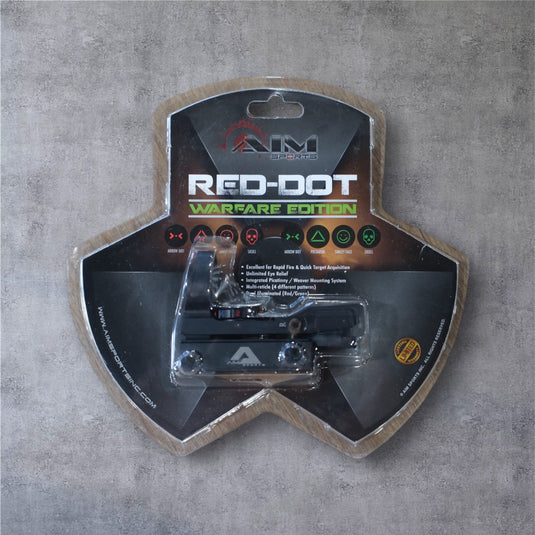 1x34mm Dual Illuminated Warfare Edition Red Dot Sight