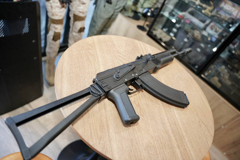 Load image into Gallery viewer, AK-105 Full Metal Gel Blaster Replica with Top Rail Handguard
