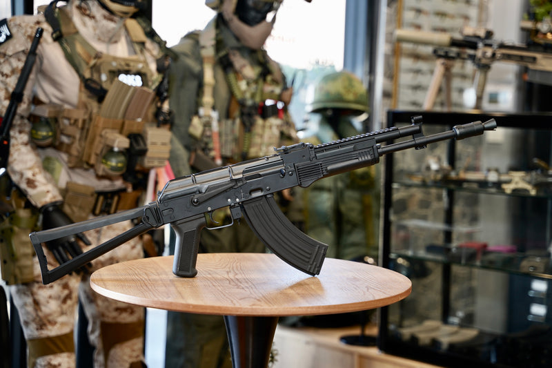 Load image into Gallery viewer, AK-105 Full Metal Gel Blaster Replica with Top Rail Handguard
