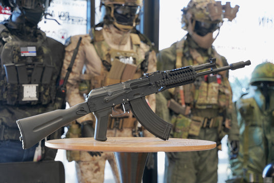 AK-105 Zenitco Style Full Metal Gel Blaster Replica with Top Rail Handguard