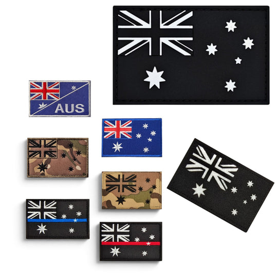 [watint.com.au] Australian Flag Velcro Patch