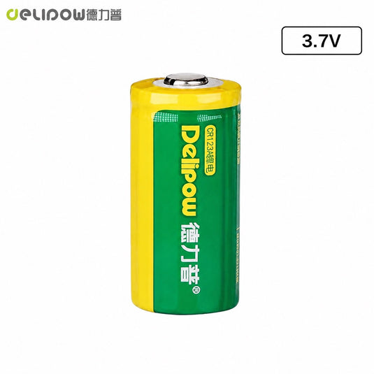 Delipow CR123A 3.7V 1000mAh Rechargeable  Lithium Battery