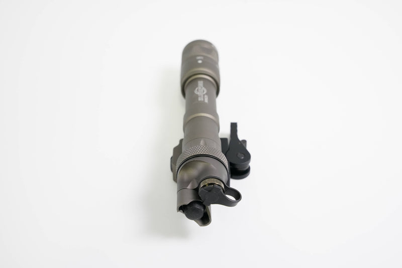 Load image into Gallery viewer, M622V Tactical Light LED Torch with 20mm Picatinny Rail Mount Set DE (STROBE VERSION)
