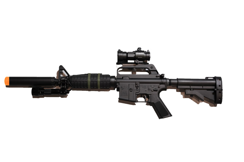 Load image into Gallery viewer, E&amp;C XM177E2 Gel Blaster with LDT Hybrid ATM Gearbox (Black Hawk Down Gordon Carbine)
