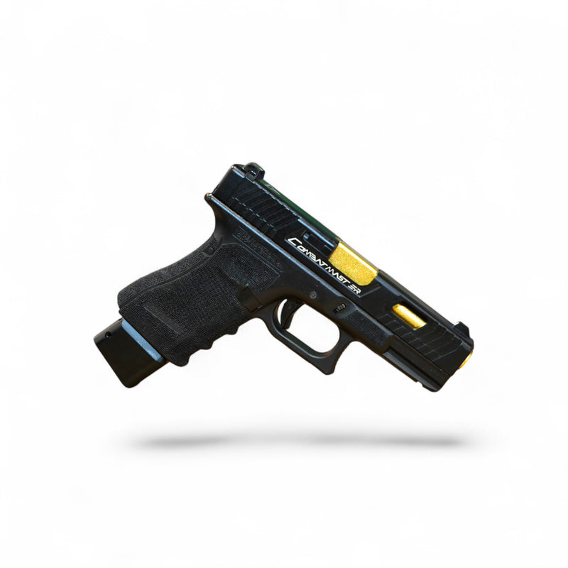 Load image into Gallery viewer, Double Bell TTI Combat Master Glock G19 Gas Blow Back Gel Blaster Full Metal
