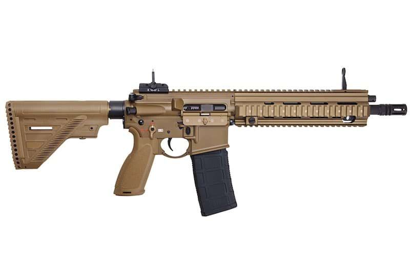 Load image into Gallery viewer, Guns Modify HK416A5 MWS GBBR Gel Blaster Replica TAN
