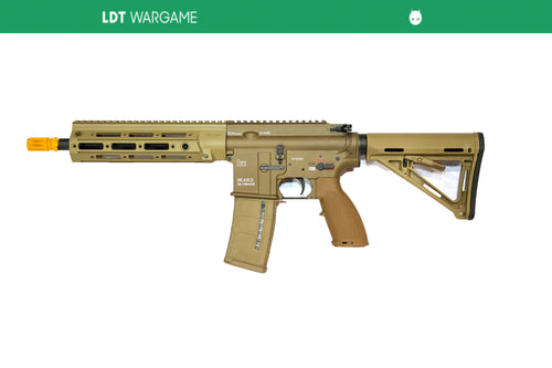 LDT HK416D Remington RAHG 9″ ATM EBBR Gel Blaster Replica Tan