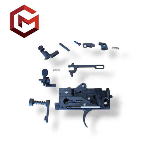 Guns Modify EVO Drop in Full Steel Lower Parts Set For TM/GM MWS - Full Steel Level 2 CNC Box STD Trigger