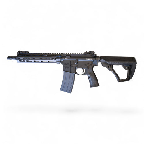 CGS/T8 EMG Daniel Defense Licensed DDM4 MK18 RIII 10.5 Inch MWS GBBR Gel Blaster-Black (Steel Internal Parts)