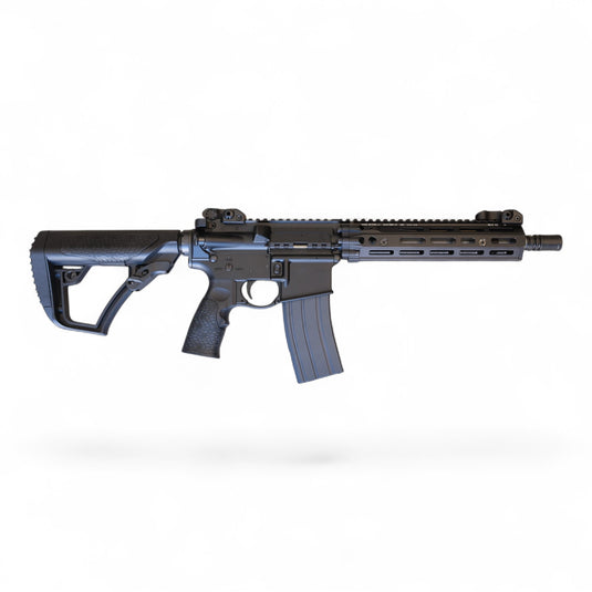 CGS/T8 EMG Daniel Defense Licensed DDM4 MK18 RIII 10.5 Inch MWS GBBR Gel Blaster-Black (Steel Internal Parts)