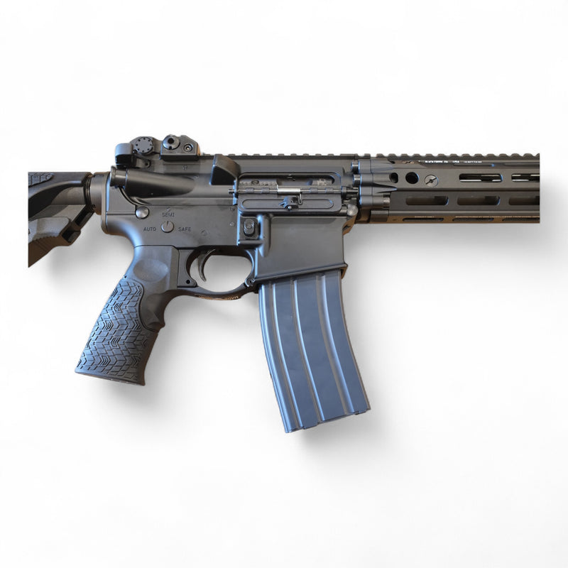 Load image into Gallery viewer, CGS/T8 EMG Daniel Defense Licensed DDM4 MK18 RIII 10.5 Inch MWS GBBR Gel Blaster-Black (Steel Internal Parts)
