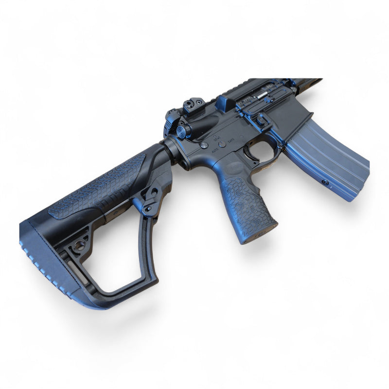 Load image into Gallery viewer, CGS/T8 EMG Daniel Defense Licensed DDM4 MK18 RIII 10.5 Inch MWS GBBR Gel Blaster-Black (Steel Internal Parts)
