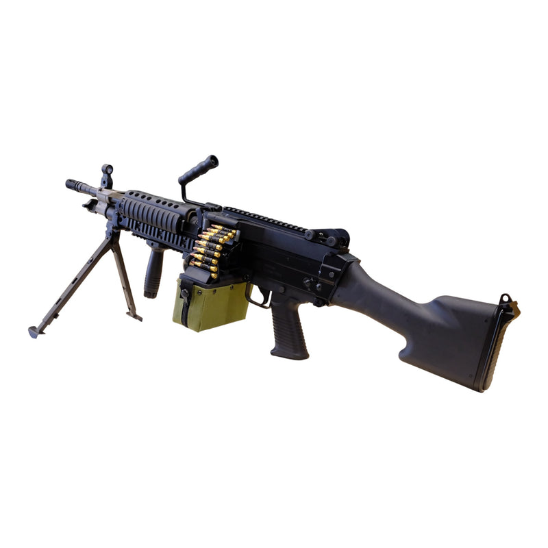 Load image into Gallery viewer, A&amp;K Cybergun FN Licensed MK46 FULL METAL GEL BLASTER REPLICA AEG Machine Gun
