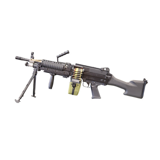 A&K Cybergun FN Licensed MK46 FULL METAL GEL BLASTER REPLICA AEG Machine Gun