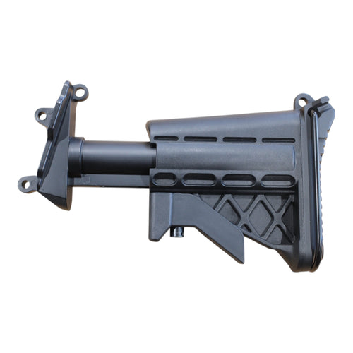 A&K MK46 5-Position Retractable Stock for M249 MINIMI Gas Blowback Gel Blaster Machine Guns