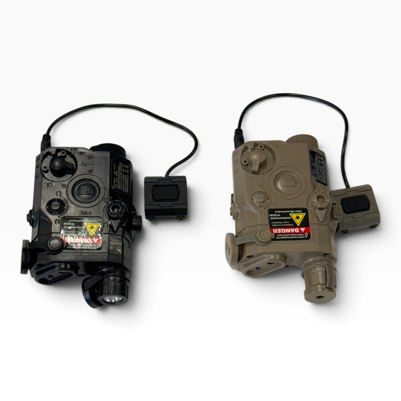 Load image into Gallery viewer, PEQ15 Laser Point Plastic Lite Version BK/TAN
