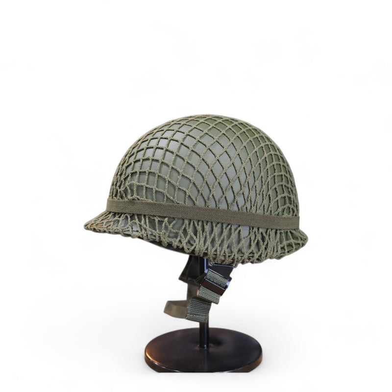 Load image into Gallery viewer, WW2 army helmet reproduction for reenactment
