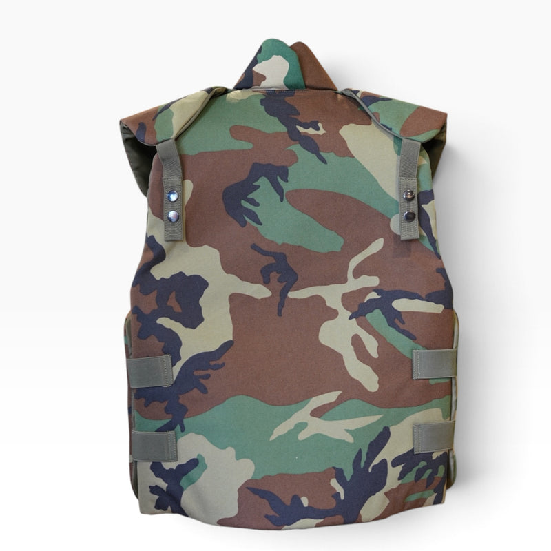 Load image into Gallery viewer, PASGT Vest Woodland M81 Camo Replica – Skin Only No Function
