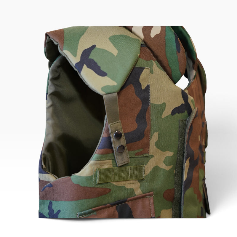 Load image into Gallery viewer, PASGT Vest Woodland M81 Camo Replica – Skin Only No Function
