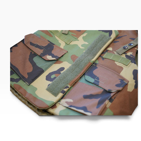 PASGT Vest Woodland M81 Camo Replica – Skin Only No Function
