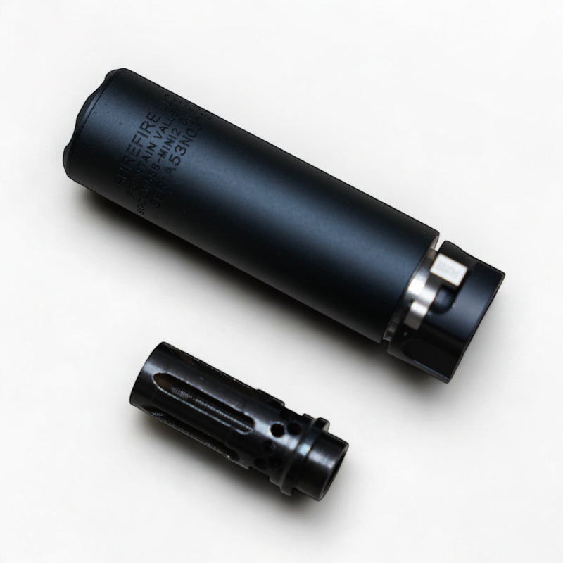 Load image into Gallery viewer, Surefire SOCOM556 5&quot;  Full Metal QD Suppressor with Steel Muzzle for gel blaster
